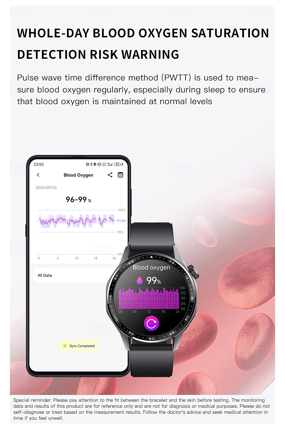 2025年 696 F210 スマートウォッチ 1.55 インチ スマートブレスレット ブルートゥース ECG + PPG 歩数計 着信通知 と互換性があります Android iOS 男性 ハンドフリーコール メッセージ受信通知 IPX-0 48mmウォッチケース コレクション – $76.99 –P9