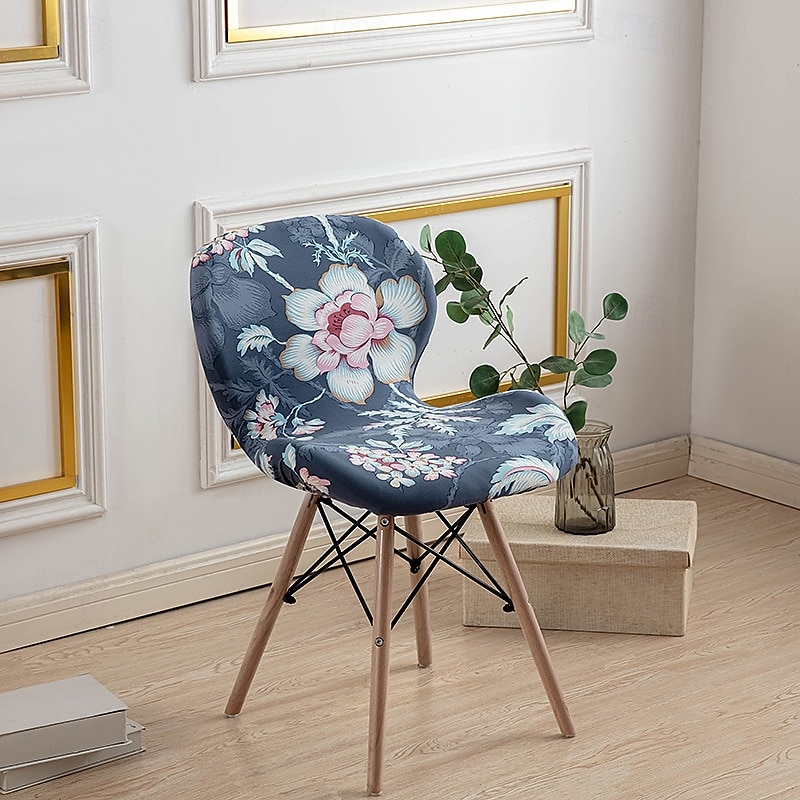Funda elástica para silla de comedor, funda duradera y flexible, perfecta para proteger y renovar sus sillas, agrega estilo y comodidad a la decoración de su sala de estar, comedor o oficina. 2025 - $12.49 –P19