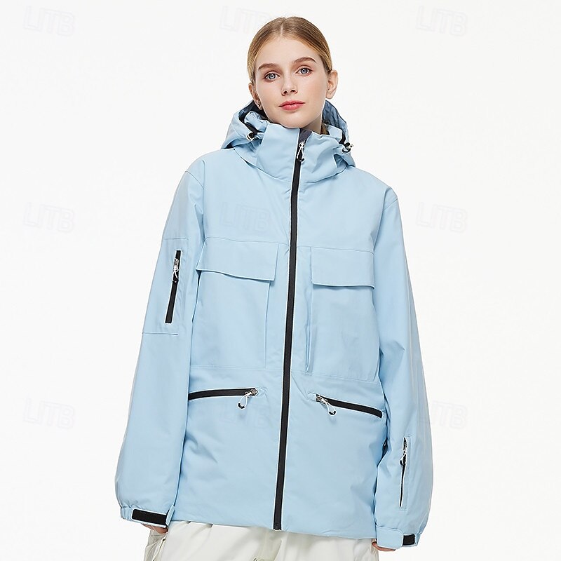 Męskie Damskie Kurtka narciarska Na wolnym powietrzu Zima Keep Warm Wodoodporny Odporność na wiatr Oddychający Top na Kemping i turystyka Snowboard Sporty zimowe 2025 - $189.99 -P10