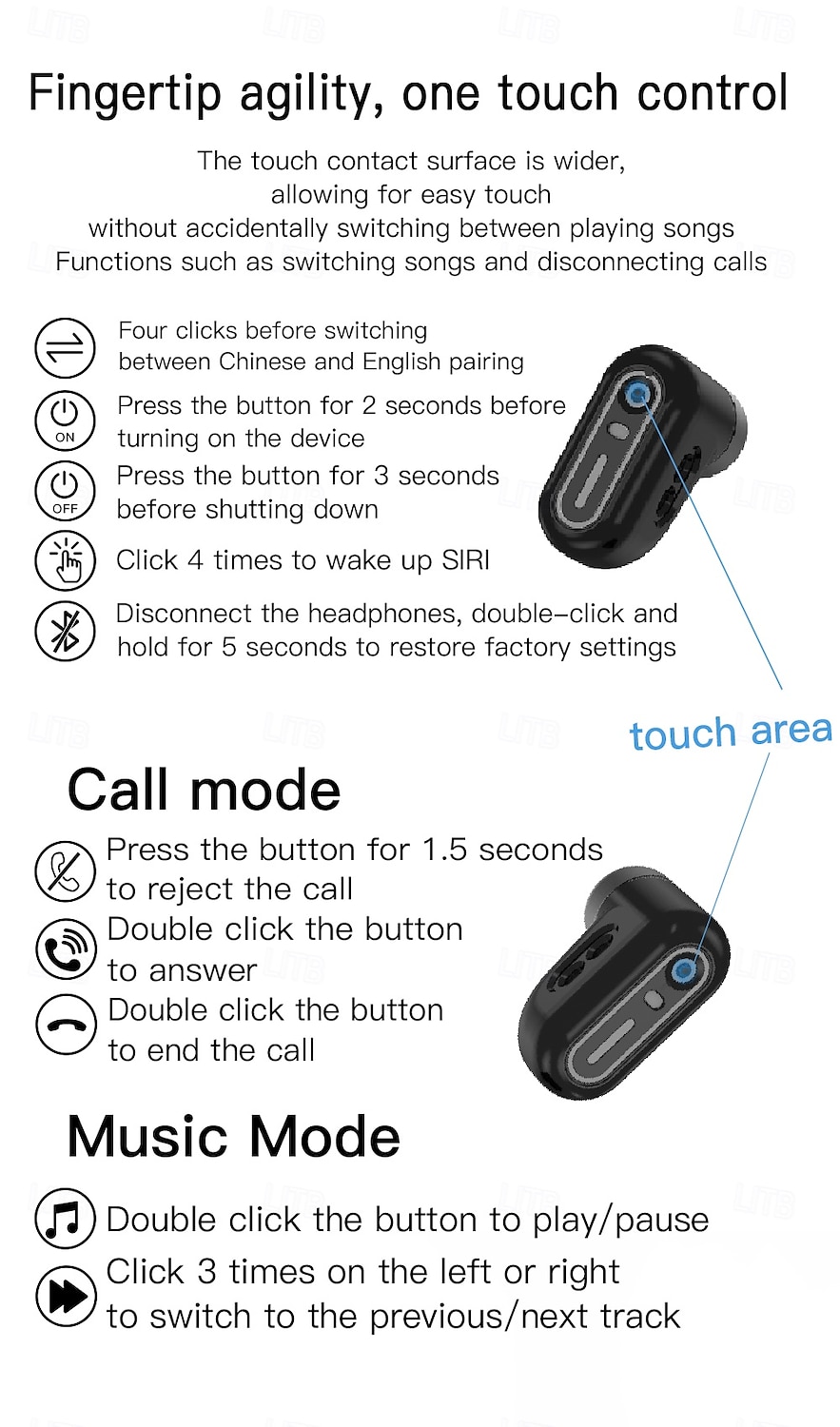 New TWS 2-in-1 With Headset Smart Watch Bluetooth Call Men Watch Women SmartWatch Heart Rate Monitor Play Music Watch 2025 - $78.99 –P10