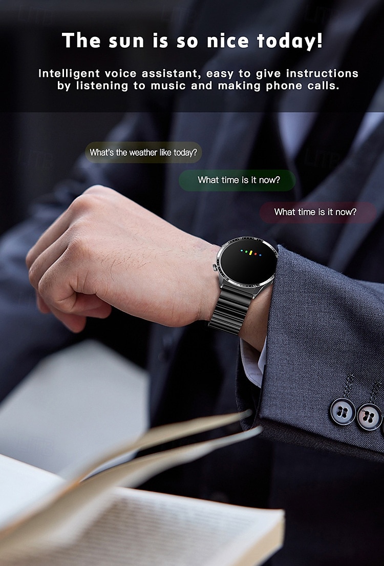 F207 Slimme horloge 1.35 inch(es) Smart horloge Bluetooth Temperatuurbewaking Stappenteller Gespreksherinnering Compatibel met: Android iOS Dames Heren Lange stand-by Handsfree bellen Waterbestendig 2025 - $62.99 –P10