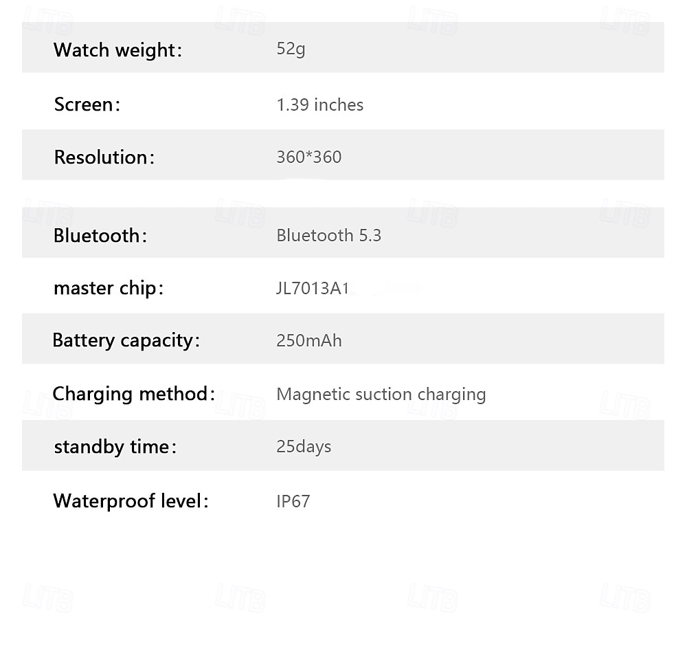 696 ZW63 Smart Watch 1.39 inch Smart Band Fitness Bracelet Bluetooth Pedometer Call Reminder Sleep Tracker Compatible with Android iOS Women Men Hands-Free Calls Message Reminder IPX-0 46mm Watch Case 2025 - $36.99 –P18