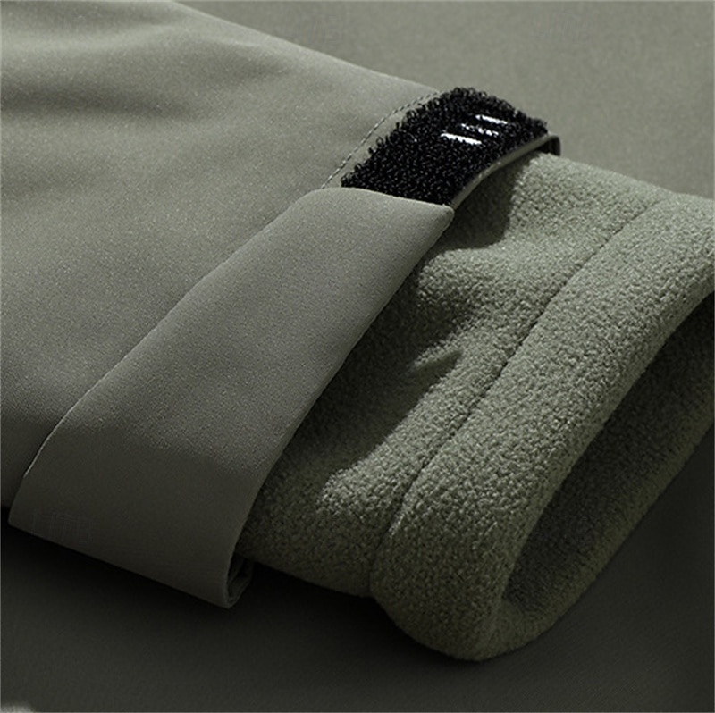 Herren Wanderjacke 3-in-1-Jacken wandern Draussen Wasserdicht Windundurchlässig Warm Reißverschluß vorne Vliesjacken Voller Reißverschluss Camping / Wandern / Höhlenforschung Schwarz Elfenbein Rot 2025 - $113.99 –P7