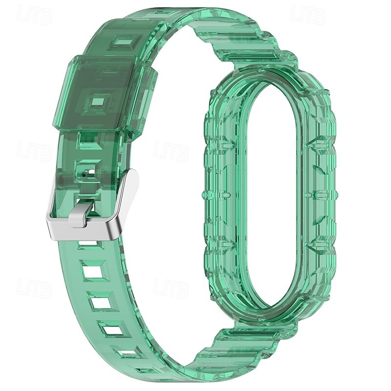 Älykäs ranneke Yhteensopiva Xiaomi Mi Band 8 Älykello Hihna Säädettävä Solo Loop Urheiluhihna Korvaus Ranneke 2025 - $12.99 –P15