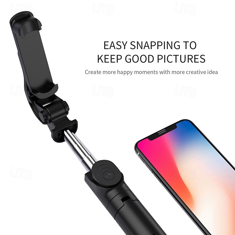 Палка для селфи Bluetooth С возможностью удлинения Максимальная длина 71 cm Назначение универсальный Android / iOS Универсальный 2025 - $404.49 –P3