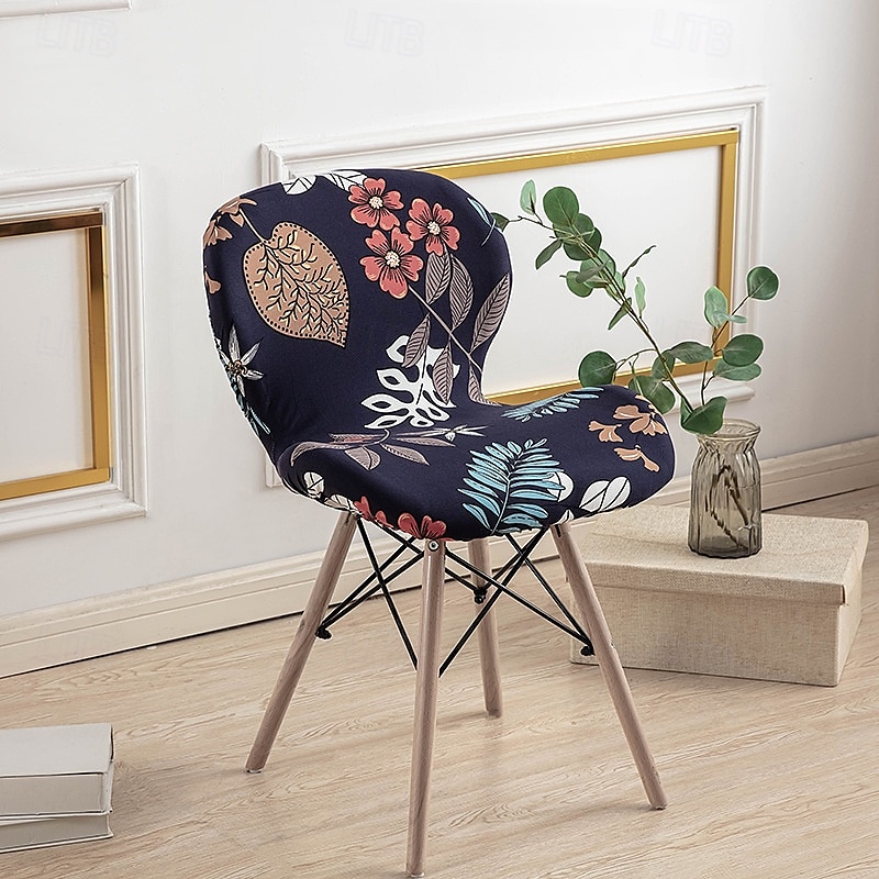 Funda elástica para silla de comedor, funda duradera y flexible, perfecta para proteger y renovar sus sillas, agrega estilo y comodidad a la decoración de su sala de estar, comedor o oficina. 2025 - $12.49 –P10