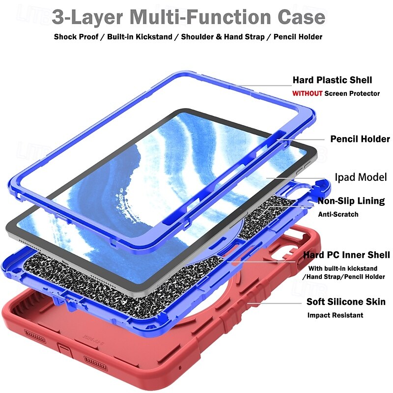 Tablet Case Cover For Apple iPad Air 11"(2024) iPad Pro 11"(2024) iPad 10th 10.9'' iPad Air 5th 4th 10.9" ipad 9th 8th 7th Generation 10.2 inch iPad Pro 4th 11'' iPad Pro 3rd 11'' iPad Pro 2nd 11 2025 - $28.99 –P2