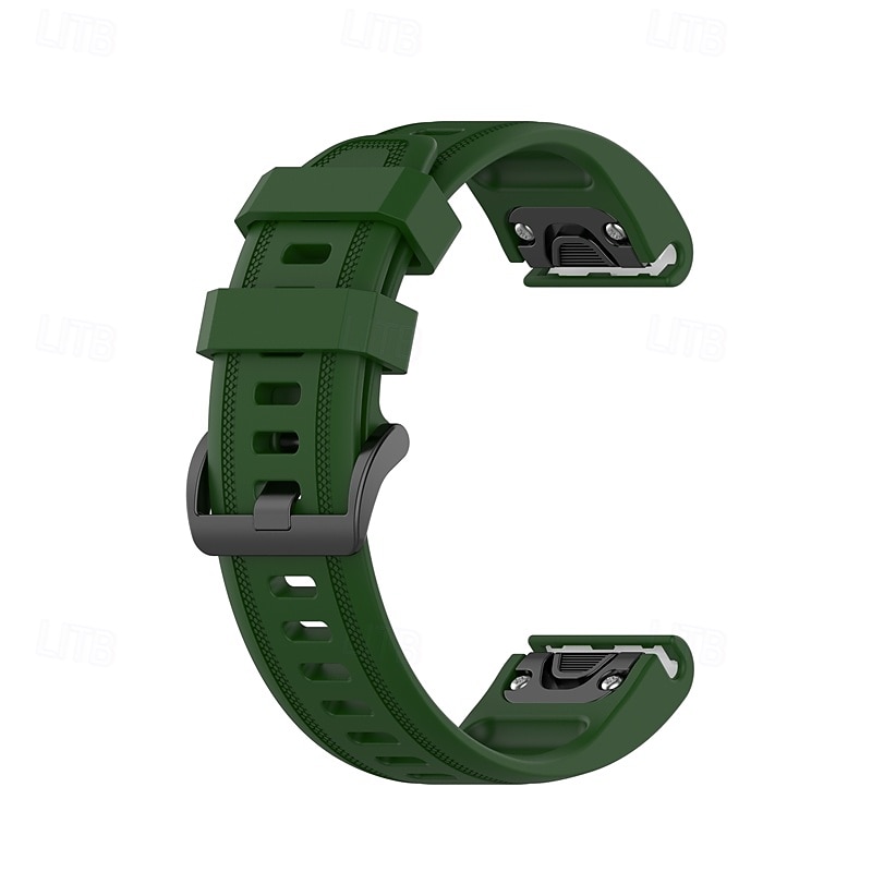Óraszíj mert Garmin Fenix 8 43mm 7S Pro 6S 5S Plus Epix Pro 42mm Approach S70 42mm Instinct 2S Descent Mk2S D2 Delta S 20mm Szilikon Csere Szíj Állítható Sportszíj Karszalag 2025 - $13.99 -P11