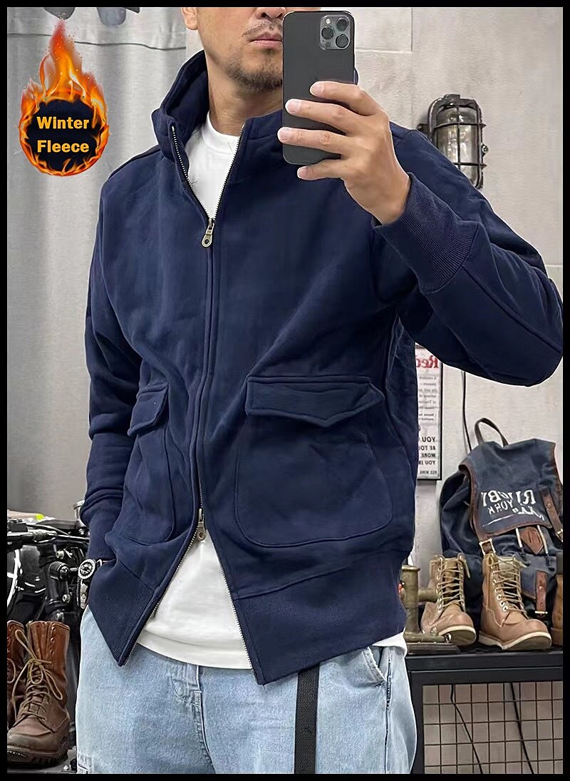 Per uomo Felpa con cappuccio Felpa con cappuccio tattica Nero Blu Cachi Grigio scuro Con cappuccio Liscio Sportivo Sport Abbigliamento di strada non-stampa Originale Essenziale Informale Inverno del 2025 a $36.99 –P9