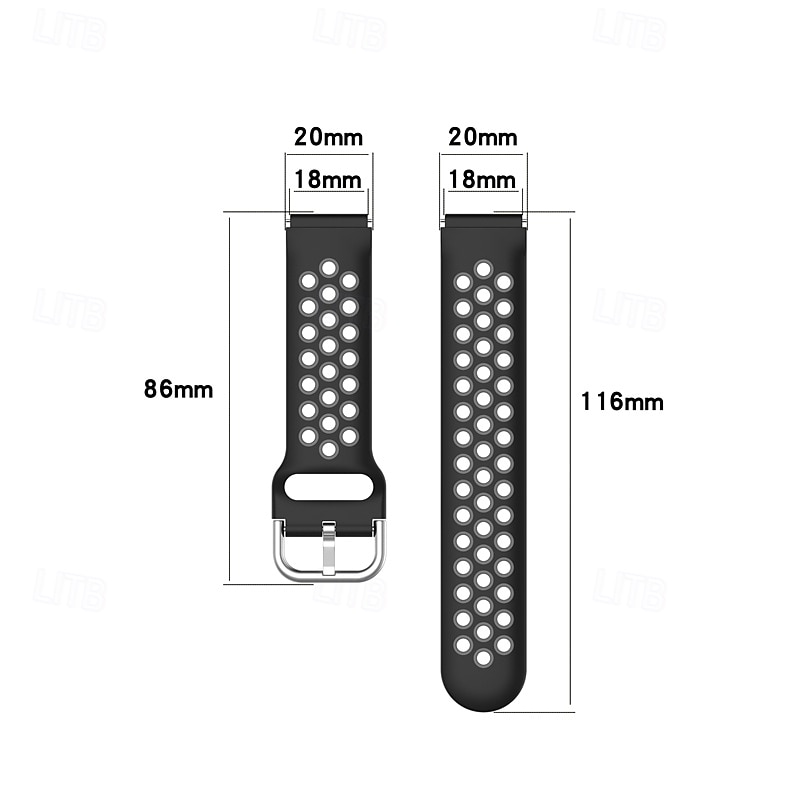 Smart Watch Band Compatible with Xiaomi Xiaomi mi Watch Smartwatch Strap 18mm Adjustable Solo Loop Sport Band Replacement  Wristband 2025 - $10.99 –P6