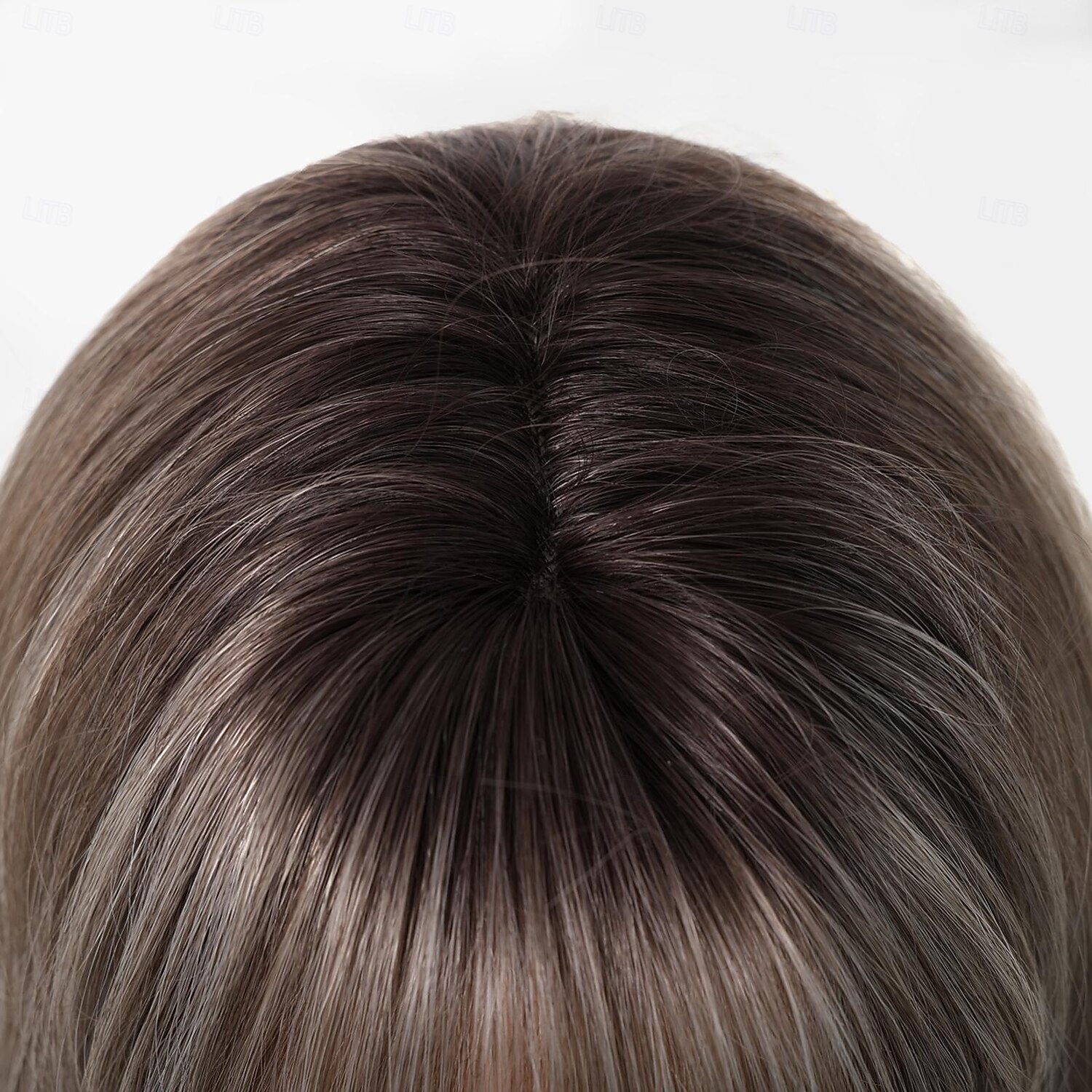 24 inch synthetische pruik damespruik blond lang golvend haar met pony mode dagelijks kerstfeest pruiken 2025 - $23.99 –P2