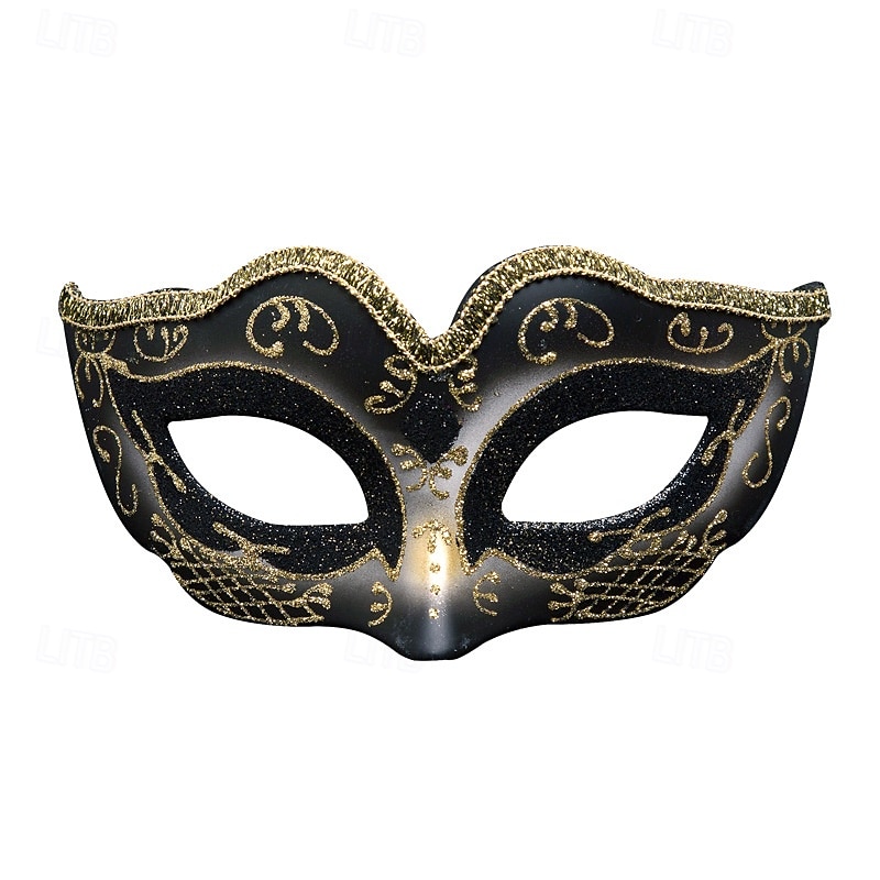 Arlequina Máscara de carnaval Máscara veneciana Colombina Adulto Mujer Media cara Fiesta Mascarada Carnaval de Venecia Víspera de Todos los Santos Carnaval Mardi Gras Disfraz de carnaval fácil 2025 - $18.49 –P6