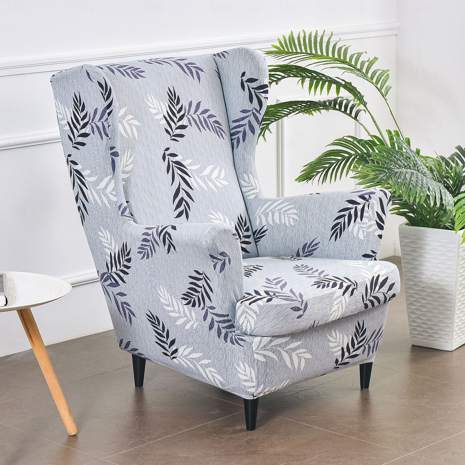 capa elástica para cadeira com encosto alto estampado capa para poltrona capa durável e elástica com design de estampa estilosa perfeita para proteger e refrescar sua cadeira com encosto alto ideal de 2025 por $18.99 –P26