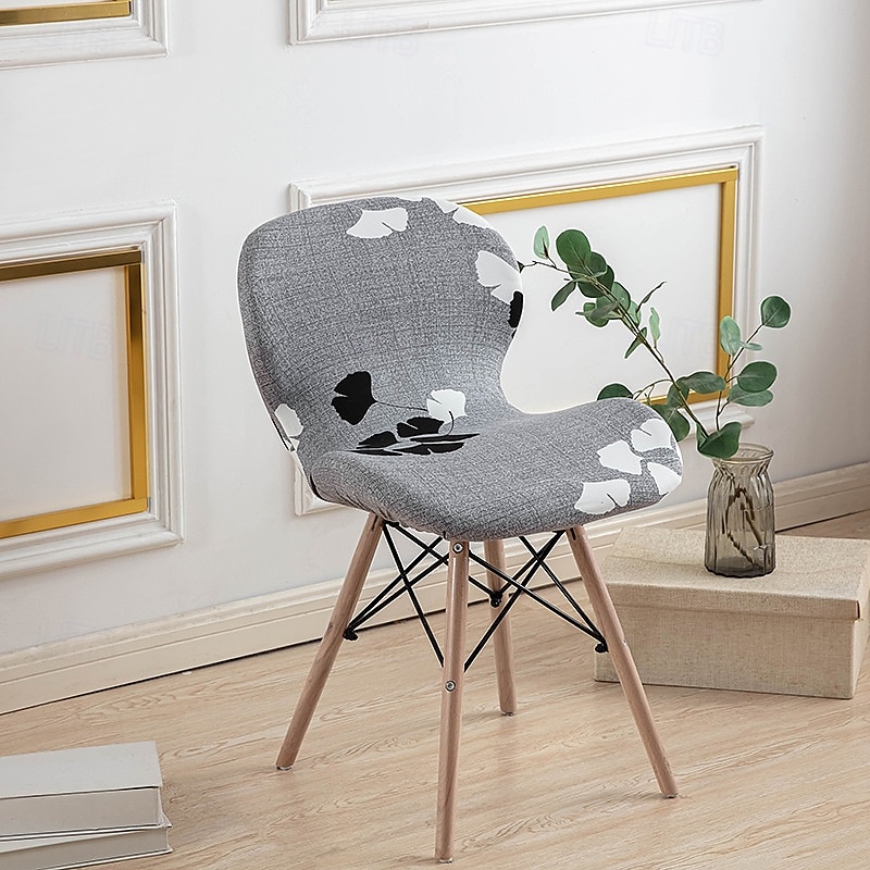 Funda elástica para silla de comedor, funda duradera y flexible, perfecta para proteger y renovar sus sillas, agrega estilo y comodidad a la decoración de su sala de estar, comedor o oficina. 2025 - $12.49 –P25