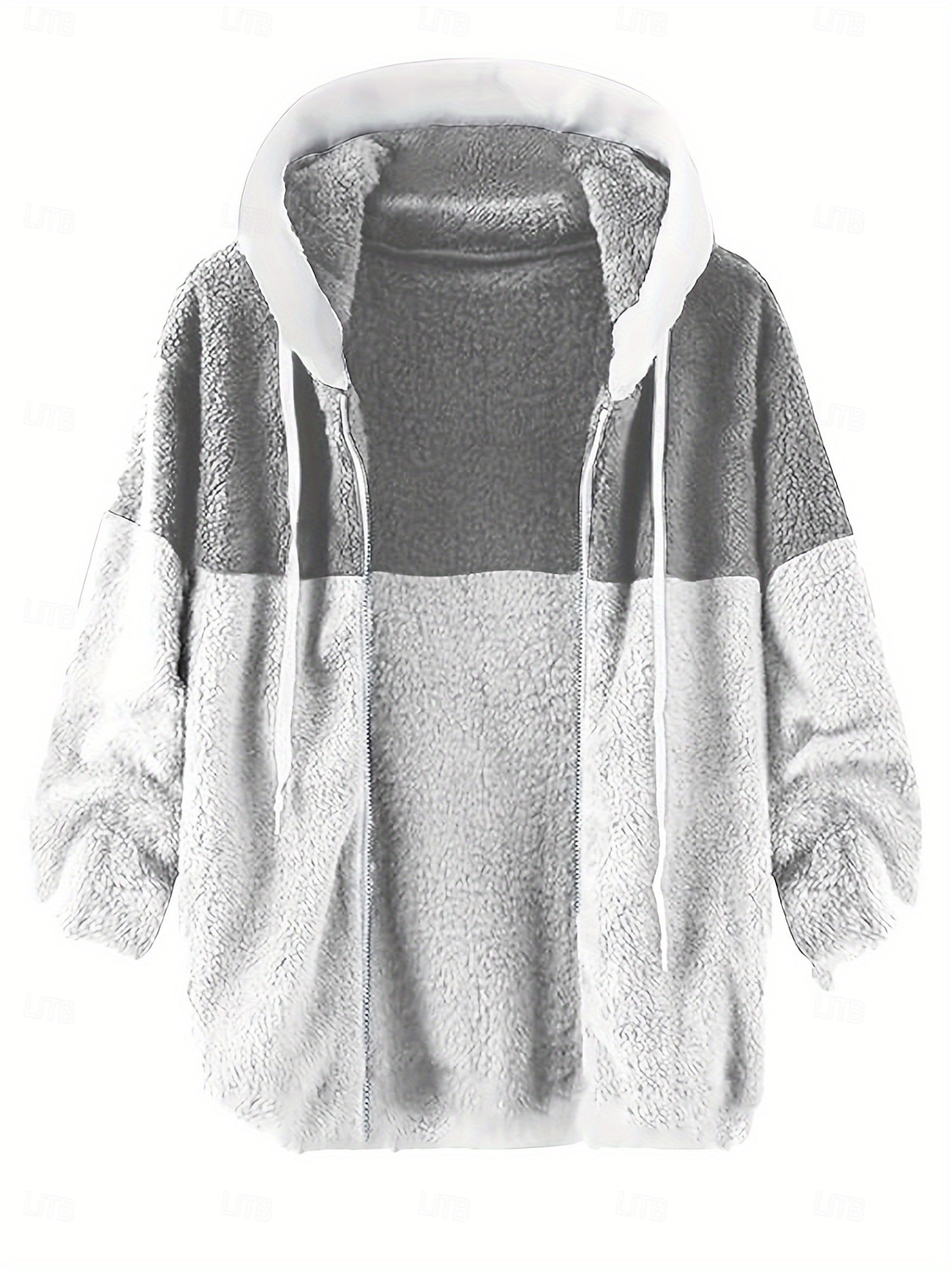 Hombre Sudadera con cremallera Sudadera con capucha y cremallera completa Chaqueta de lana Sudadera con capucha de lana Negro Azul Marino Caqui Gris Con Capucha Bloque de color Cerrar Retazos Deporte 2025 - $26.99 –P2