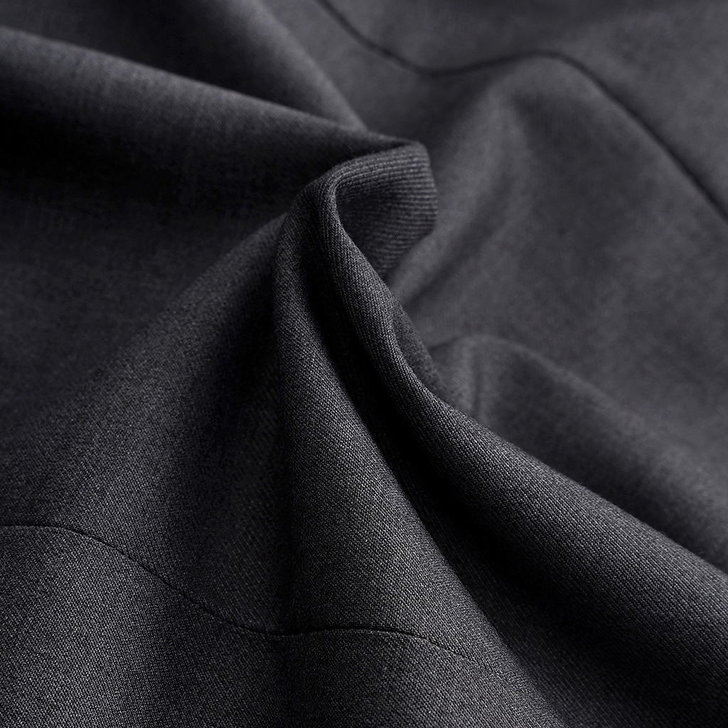 kavaj för män sportrock mörkgrå formell bröllop gästkavaj dagligt mode avslappnad alla årstider polyester bomullsblandning enfärgad enkelknäppt kavaj 2025 - $66.99 –P5