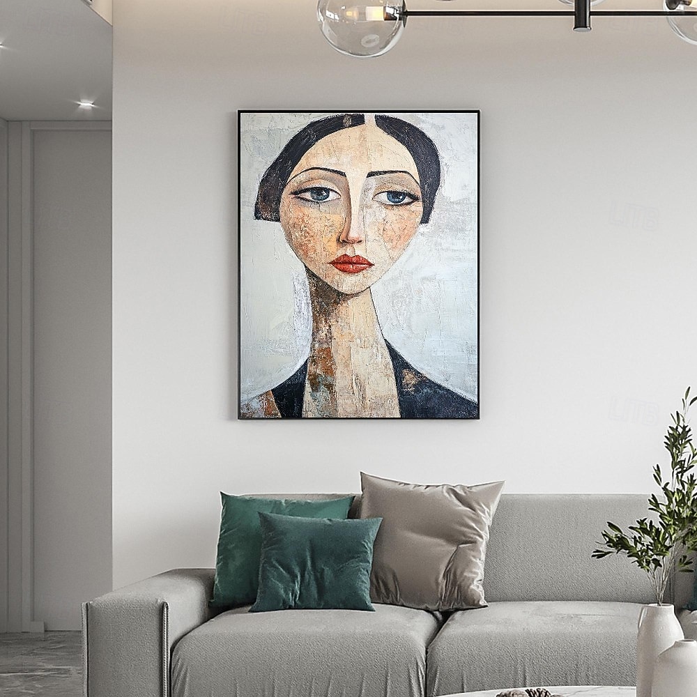 handmålad pablo picasso kvinnor abstrakt canvaskonst oljemålning handgjord firgure oljemålning för vardagsrum sovrum heminredning väggkonst vacker flicka målning 2025 - $116.99 –P2