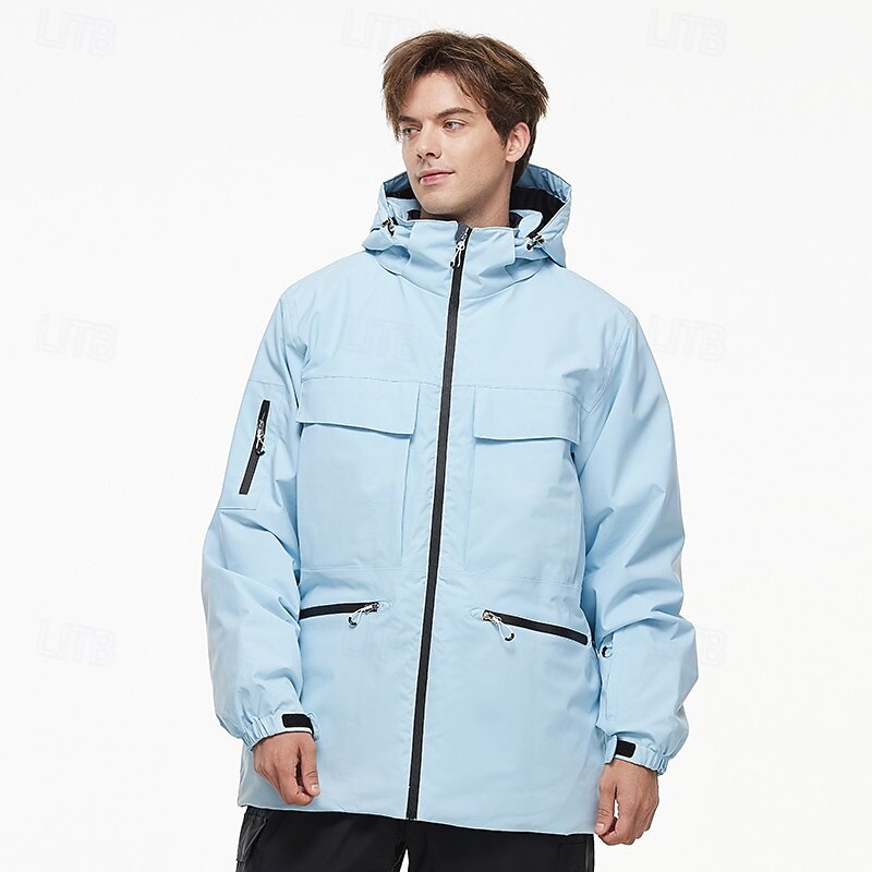Męskie Damskie Kurtka narciarska Na wolnym powietrzu Zima Keep Warm Wodoodporny Odporność na wiatr Oddychający Top na Kemping i turystyka Snowboard Sporty zimowe 2025 - $189.99 -P2