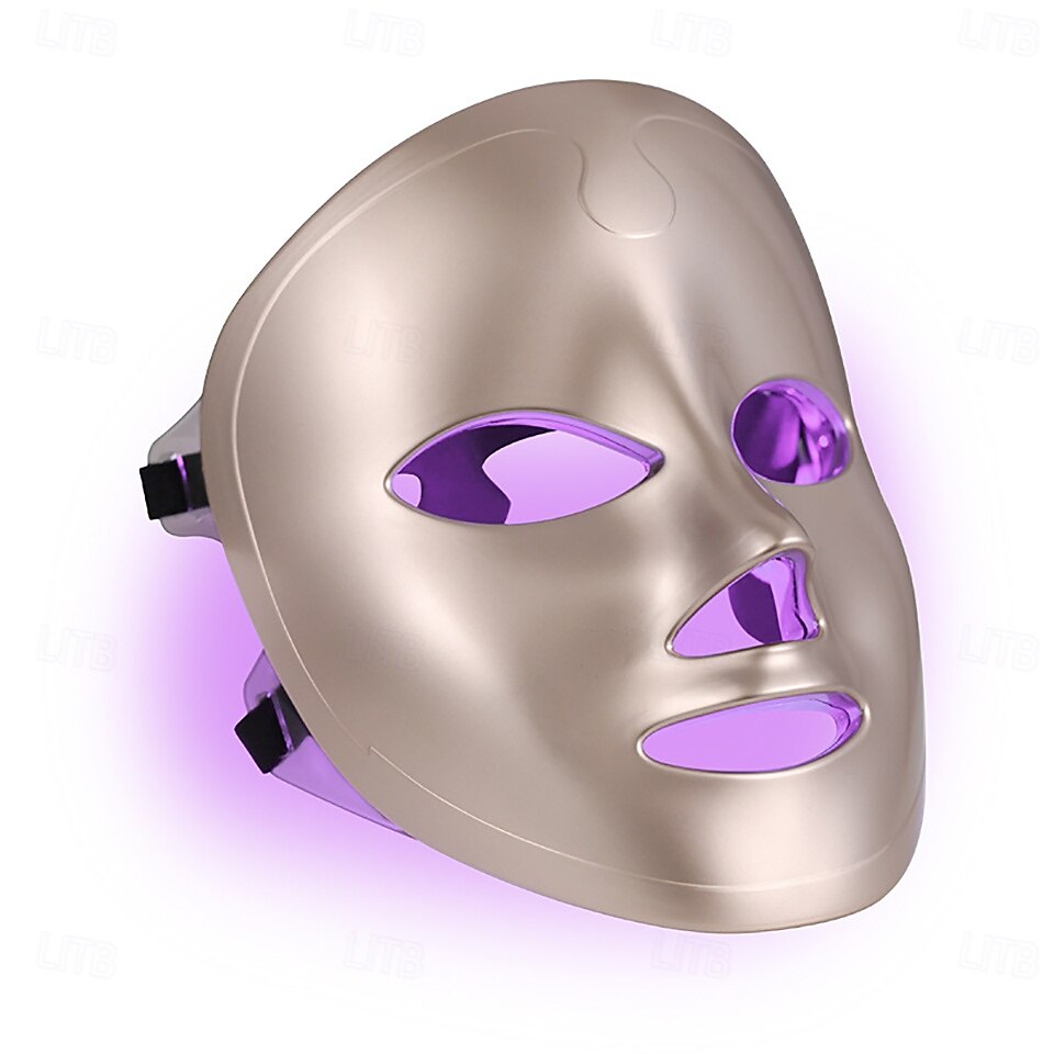 Wireless 7 Colors LED Light Therapy Face Mask Photon Therapy Mask For Skin Rejuvenation Anti Aging Wrinkle Freckle Removal Acne Treatment 2025 - $92.99 –P9