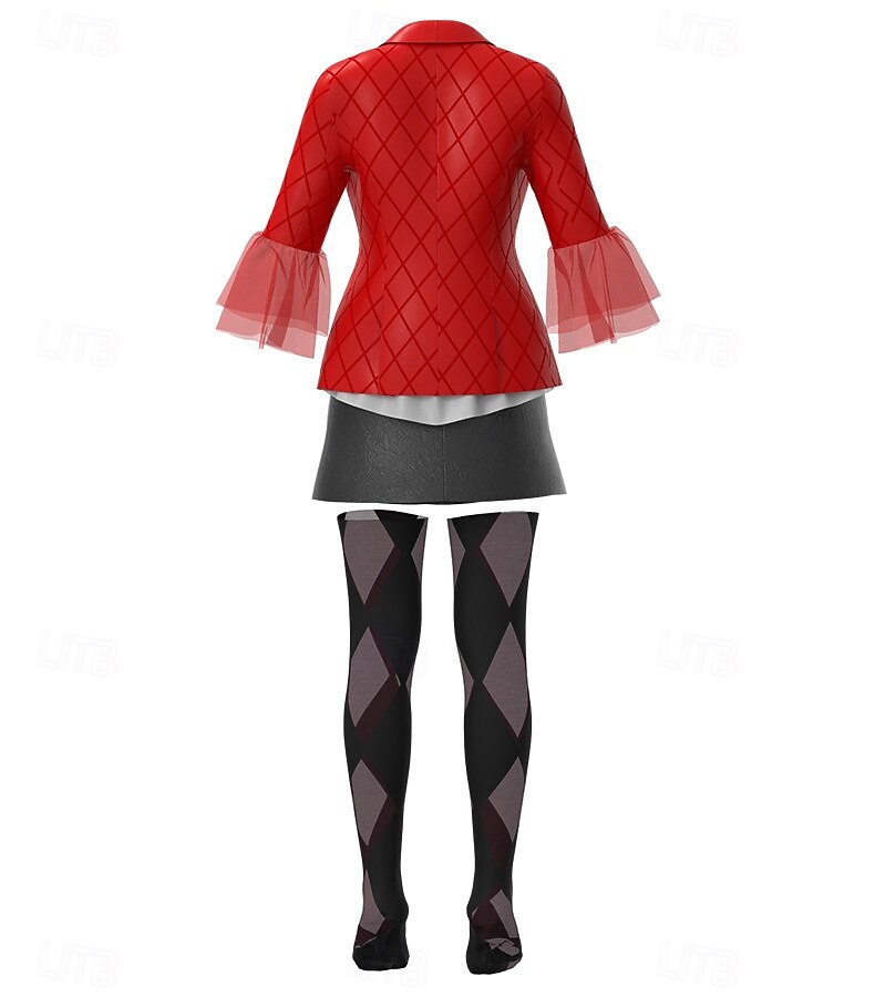 bufón Joker: Folie à Deux Harley Quinn Falda Accesorios Calcetines y Medias Cosplay Cosplay de película for Mujer Adulto Carnaval Rendimiento Fiesta 2025 - $70.99 –P6