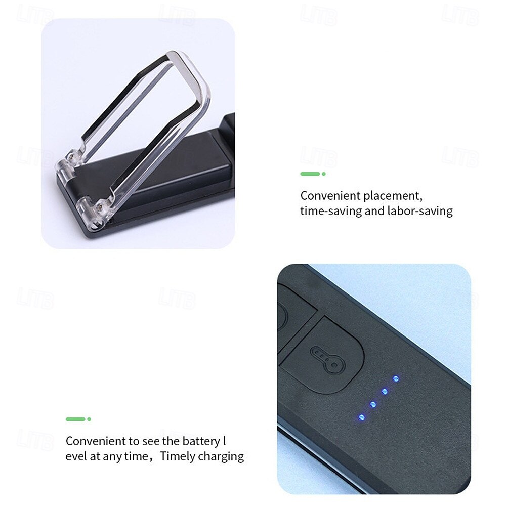 2025年 ブックライト LED USB 充電式 読書灯 目の保護 ナイトライト ポータブル クリップ デスクライト ブックマーク 読書灯 1/2個  コレクション – $21.99 –P4