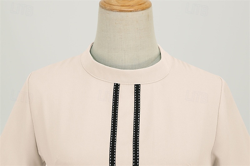 Elegant Klassisk Femtiotal Klänningar A-linje Dam alla hjärtans dag Fest Datum Tebjudning Vuxna Klänning Vår & sommar 2025 - $24.99 –P14