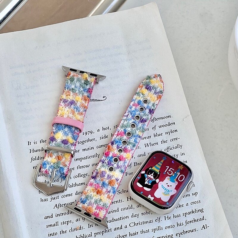 Solo Loop Kompatibilis valamivel Apple Watch óraszíj 38mm 40mm 41mm 42mm 44mm 45mm 49mm Állítható Műbőr Csere óraszíj mert iwatch Ultra 2 Series 9 8 7 SE 6 5 4 3 2 1 2025 - $15.99 –P6