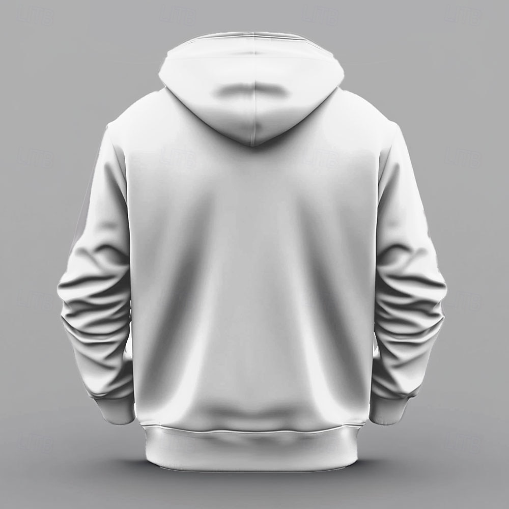 Men's Optical Illusion Hoodies Sweatshirt Outerwear Hooded Sweatshirt Crew Neck Ethnic 3D Print Holiday Streetwear White Drawstring Fall Winter Designer 2025 - $29.99 –P2