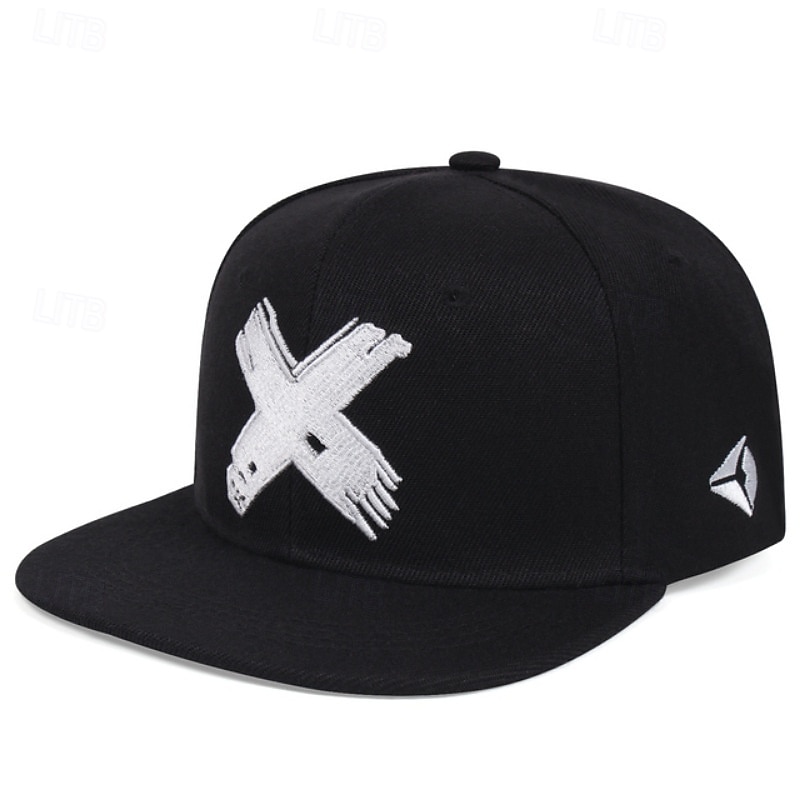 Herren Snapback Cap Cap Basecap Sonnenhut Kappe Schwarz Weiß Polyester Modisch Brautkleider schlicht Strasse Täglich Graphic Einstellbar Sonnenschutz Atmungsaktiv 2025 - $7.99 –P1
