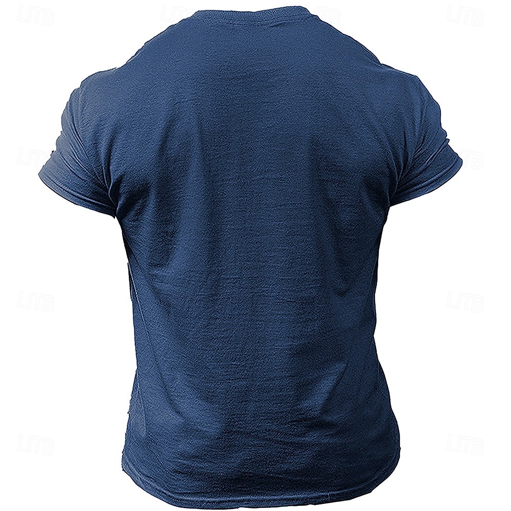 Férfi csaj Vicces Póló Rövid ujjú póló 3D nyomtatás Terített nyak Ing Divat Napi Utca Napi Fekete Medence Lóhere Nyár Tavasz Ruházat S M L XL XXL XXXL 2025 - $17.99 –P2