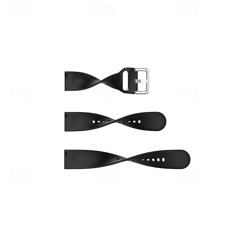 צפו בנד ל Samsung Galaxy Watch 3 45mm, Galaxy Wacth 46mm, Gear S3 Classic / Frontier, Gear 2 Neo Live סיליקוןריצה תַחֲלִיף רצועה מתכוונן רצועת ספורט צמיד 2025 - $12.99 –P3