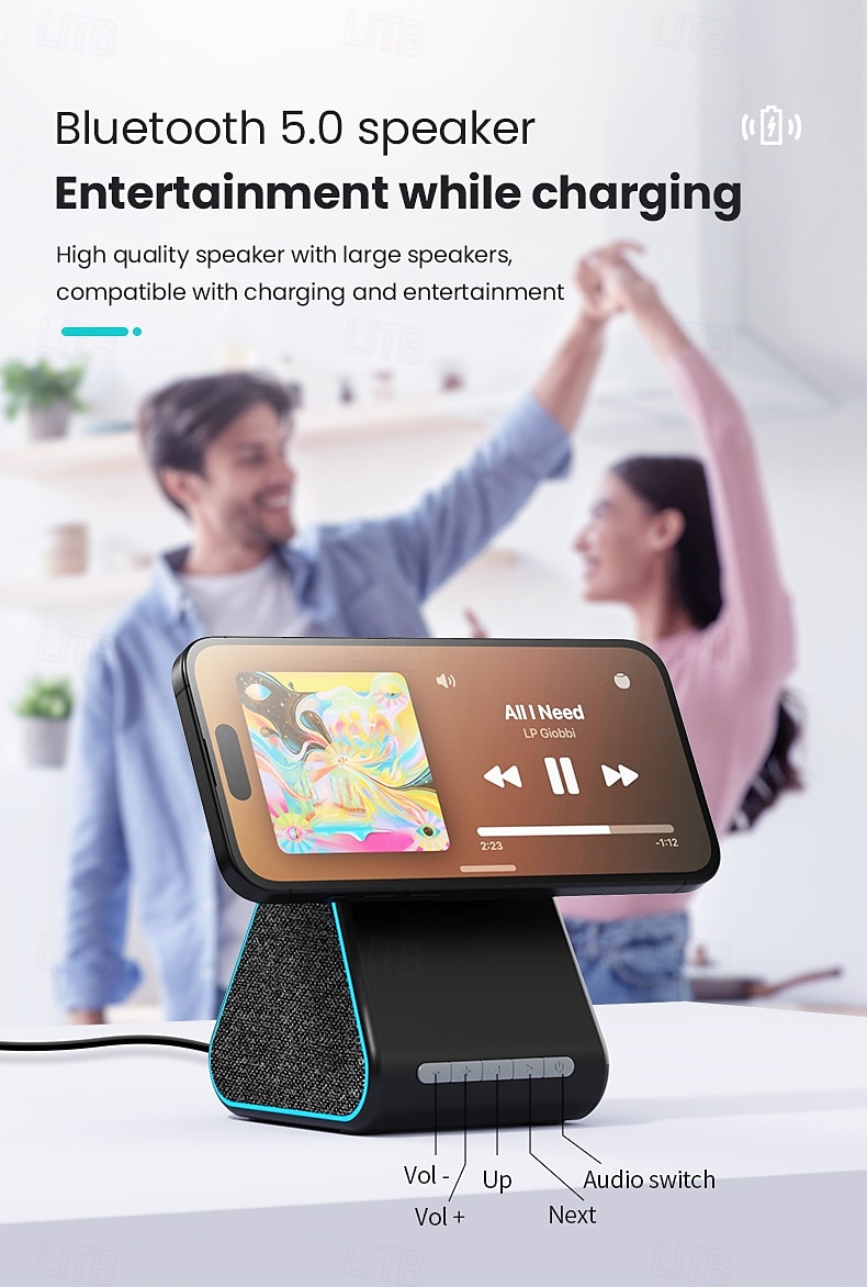 Wireless Charger Wireless Charging Station CE Certified Fast Wireless Charging Magnetic For Compatible with any wireless charging enabled devices 2025 - $37.99 –P6