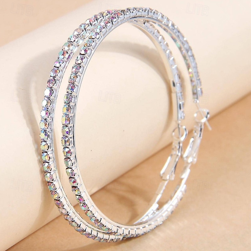 Mujer Pendiente Lujoso Alegría Tropical Elegante Aretes Joyas Negro / Blanco / Azul Para Fiesta 2025 - $15.49 –P5