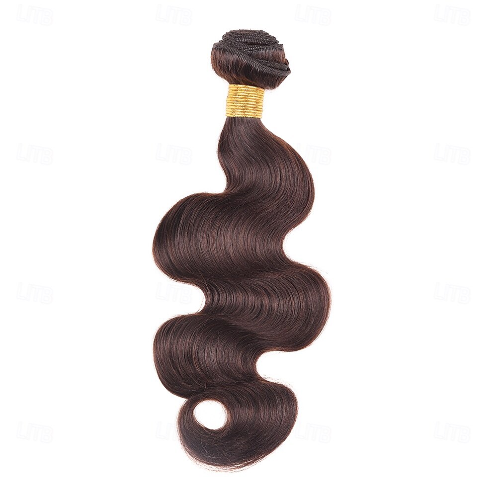 Extensions de cheveux humains ondulés brun foncé 12-24 pouces de 2025 ? $67.99 –P1