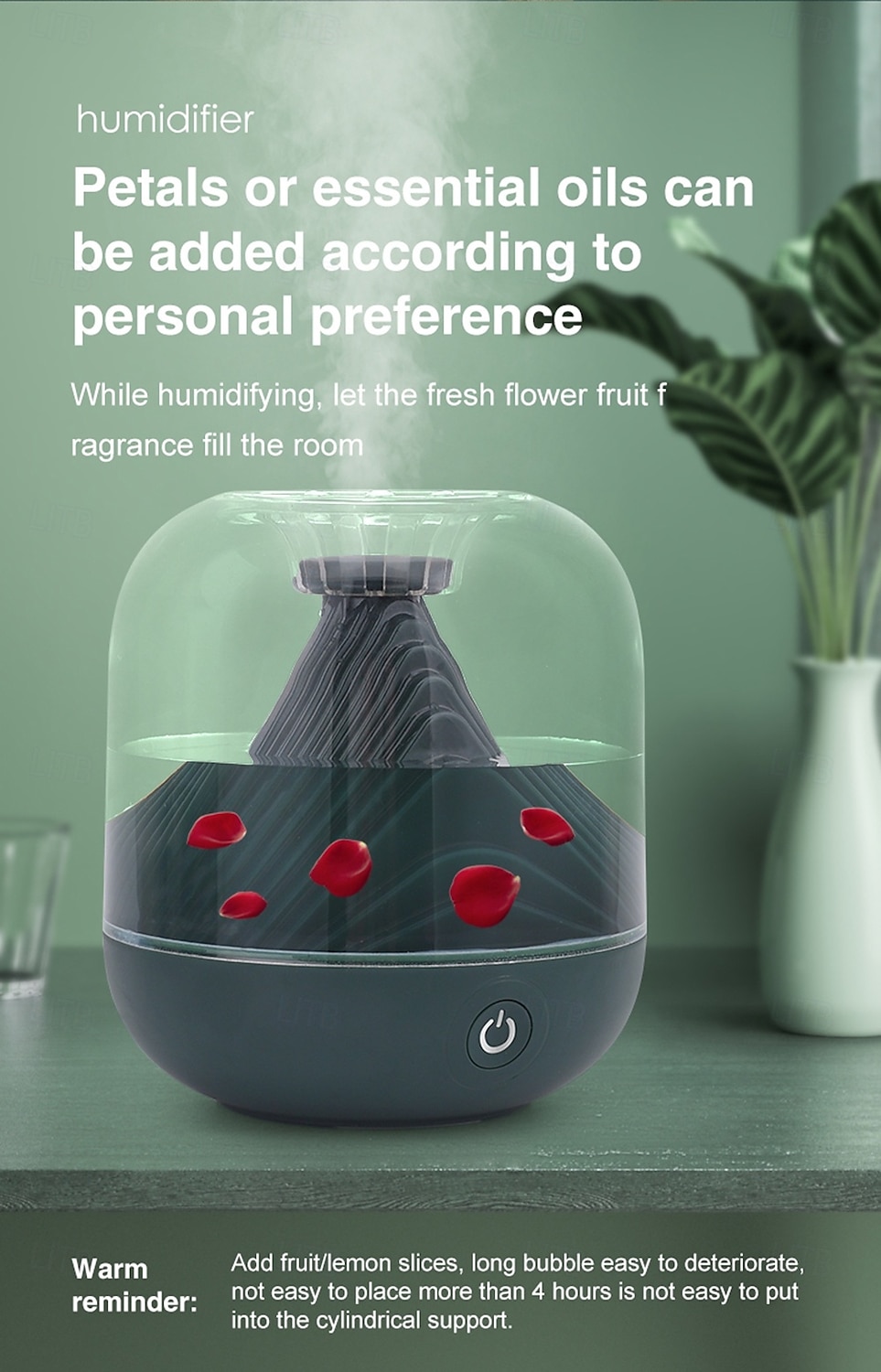 700ML Humidifier Desktop USB Aromatherapy Humidifier LED Night Light Air Diffuser Mist, Bedroom Air Purifier 2025 - $36.99 –P5
