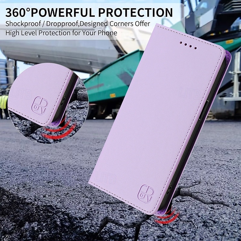 2025年 電話 ケース 用途 iPhone 17 Pro Max 17 Air 16 15 14 Pro Max Plus 16e 13 12 11 Pro Max Mini フリップカバー スタンド付き 磁石バックル ワイヤレス充電をサポート レトロ風 TPU PUレザー  コレクション – $15.99 –P10