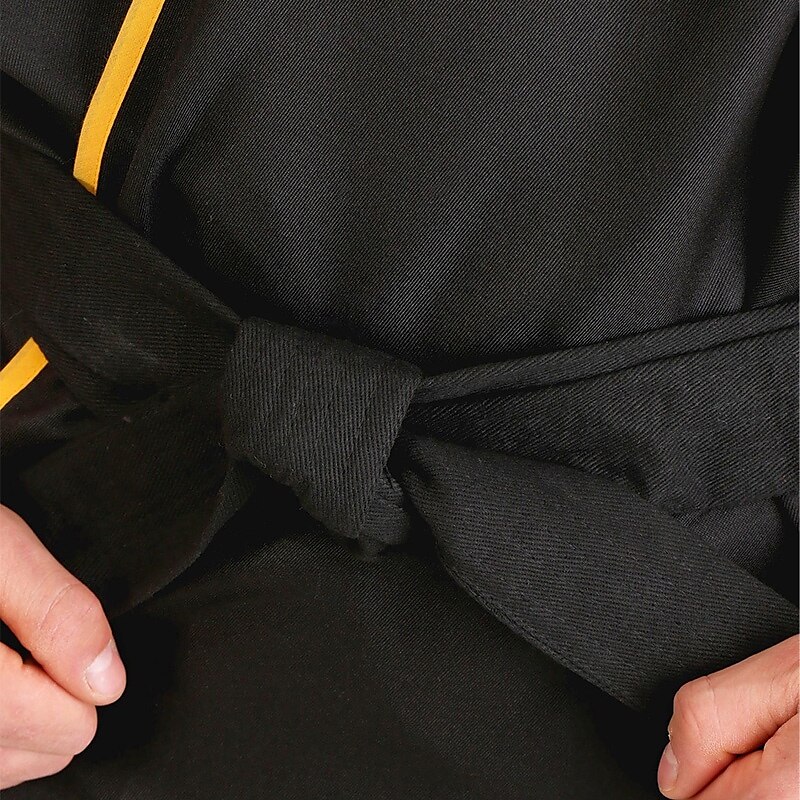 Cobra Kai Karate Kid Outfits Masquerade Men's Women's Boys Movie Cosplay Sports Cosplay Black Top Pants Waist Belt Carnival Children's Day Masquerade Girls' World Book Day Costumes 2025 - $44.99 –P5