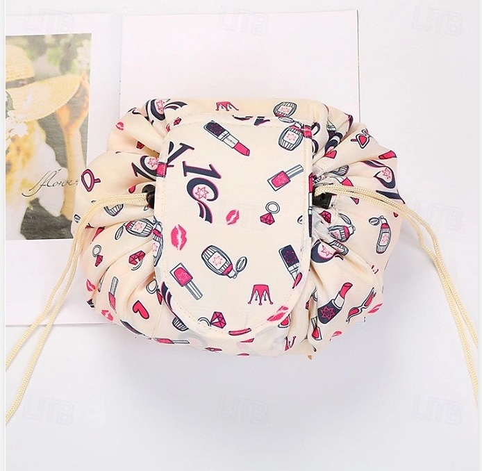 Magic Cosmetics Pouch Women Drawstring Cosmetic Bag Travel Storage Makeup Bag Organizer Female Make Up Pouch Portable Waterproof Toiletry Beauty Case 2025 - $11.99 –P12