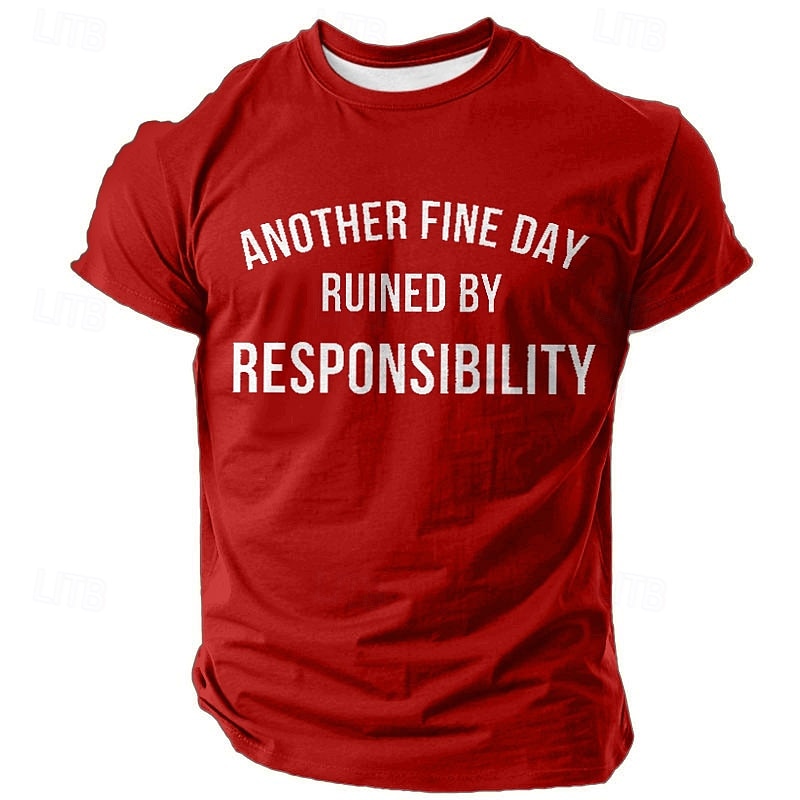 Bărbați Amuzant Tricou Manșon scurt Tricou Tipărire 3D Stil Nautic Cămașă Modă Zilnic Stradă Zilnic Albastru Intens Negru Roșu-aprins Vară Primăvară Îmbrăcăminte S M L XL XXL XXXL 2025 - $17.99 –P5