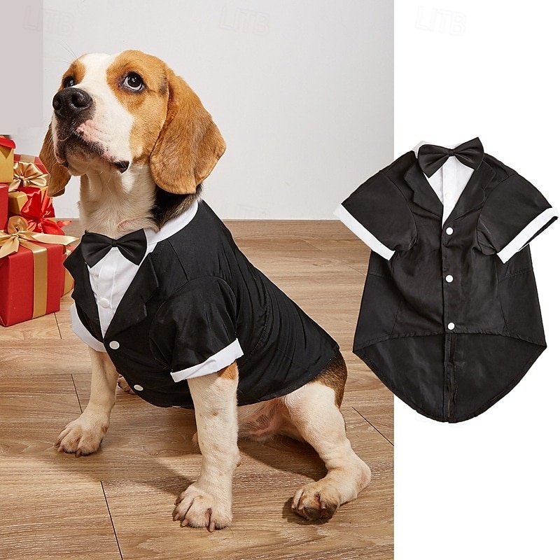 Hunder Frakker Mote Vinter Varm Mote Bekvem utendørs Hverdag Innendørs Bryllupsfest Hundeklær for Small Medium 2025 - $15.99 –P9