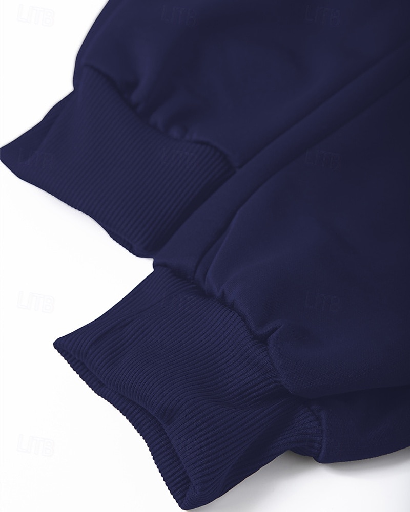 Men's Fleece Pants Sweatpants Joggers Winter Pants Trousers Pocket Drawstring Elastic Waist Plain Comfort Warm Sports Outdoor Daily Fashion Casual Black Navy Blue Micro-elastic 2026 - $21.99 –P10