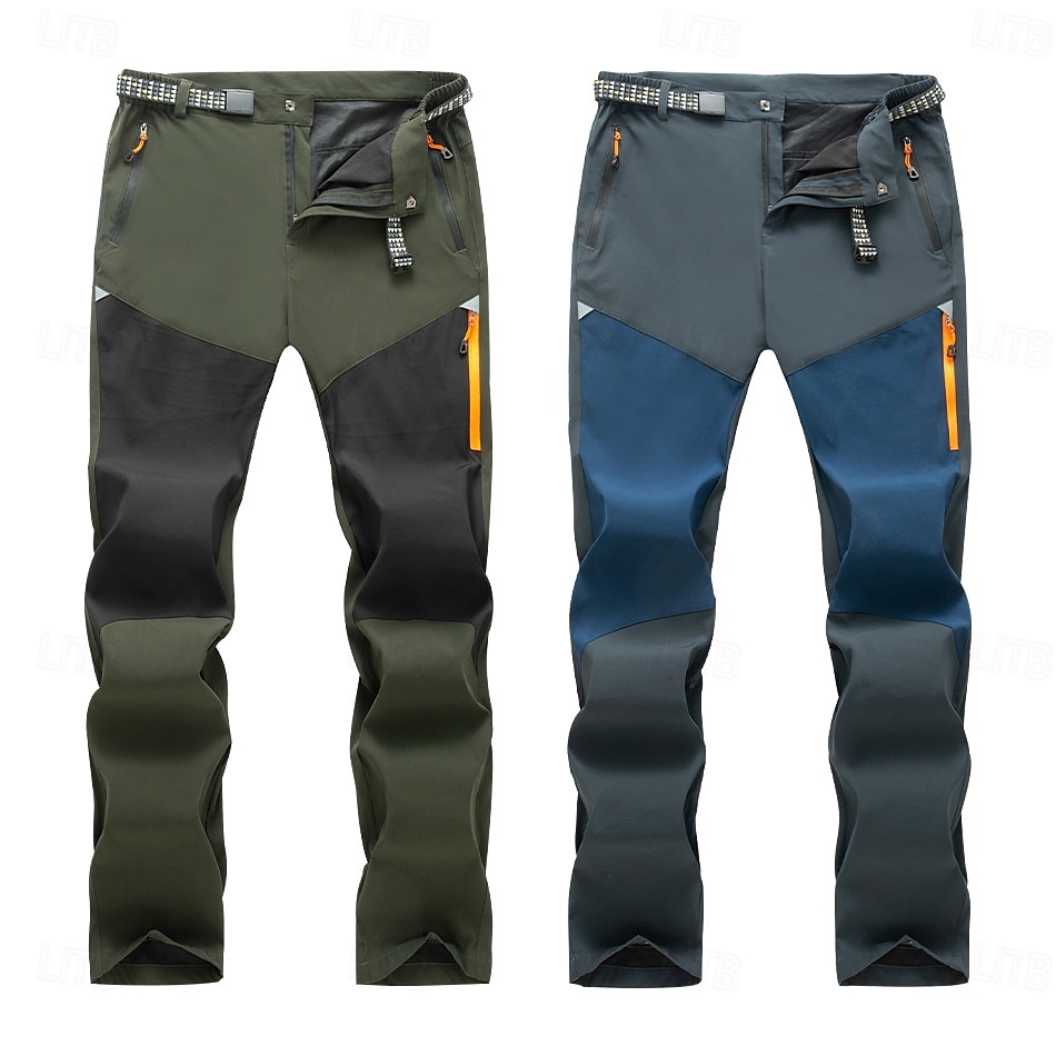 Dames Wendbare Hosen Wandelbroek Lapwerk Zomer Buiten Winddicht Sneldrogend Lichtgewicht Rekbaar Kleding Onderlichaam Leger Groen Donker Marineblauw Jagen Vissen Klimmen XS S M L XL 2025 - $41.99 –P6