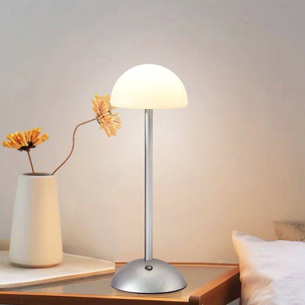 Retro-Pilz-Tischlampe – USB-Ladefunktion, Touch-Nachtlicht, Atmosphärenlicht, Leuchte für Zuhause, Wohnzimmer, Schlafzimmer, 1 Stück 2025 - $46.99 –P6