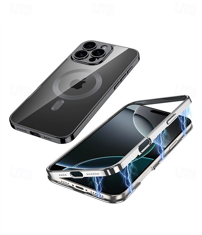 teléfono Funda Para iPhone 16 Pro Max Plus iPhone 15 Pro Max Plus iPhone 15 Pro Max Funda Trasera con Soporte Magnética Soporte de carga inalámbrica Retro ordenador personal 2025 - $23.99 –P6