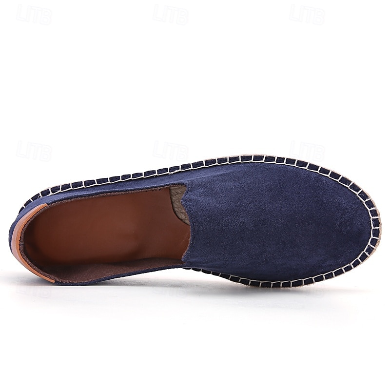 ανδρικά casual slip-on παπούτσια εσπαντρίγιας με μαλακό πάνινο επάνω μέρος και άνετη σόλα από γιούτα, τέλεια για καλοκαίρι, παραλία και καθημερινή χρήση 2025 - $34.99 –P5