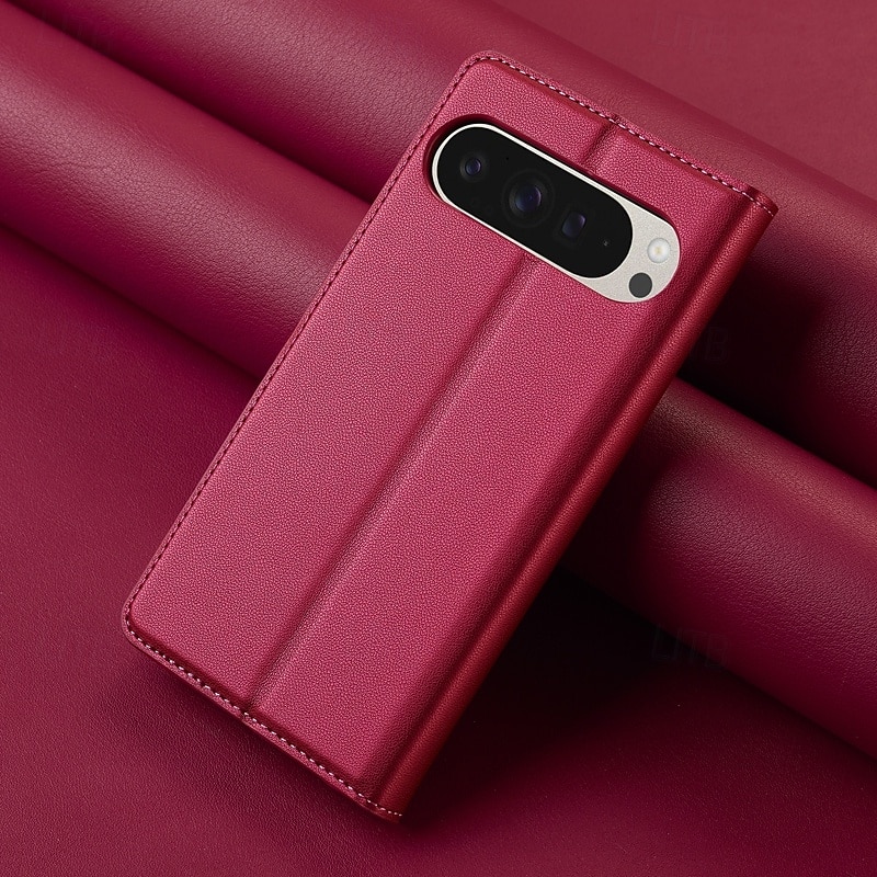 телефон Кейс для Назначение Google Пиксель 9 Про Pixel 9 ProXL Pixel 8 Pro Pixel 8 Пиксель 9 Pixel 7 Pixel 7 Pro Откидная крышка со стендом Разъем для карты Защита от удара Ретро ТПУ Кожа PU 2025 - $16.99 –P9