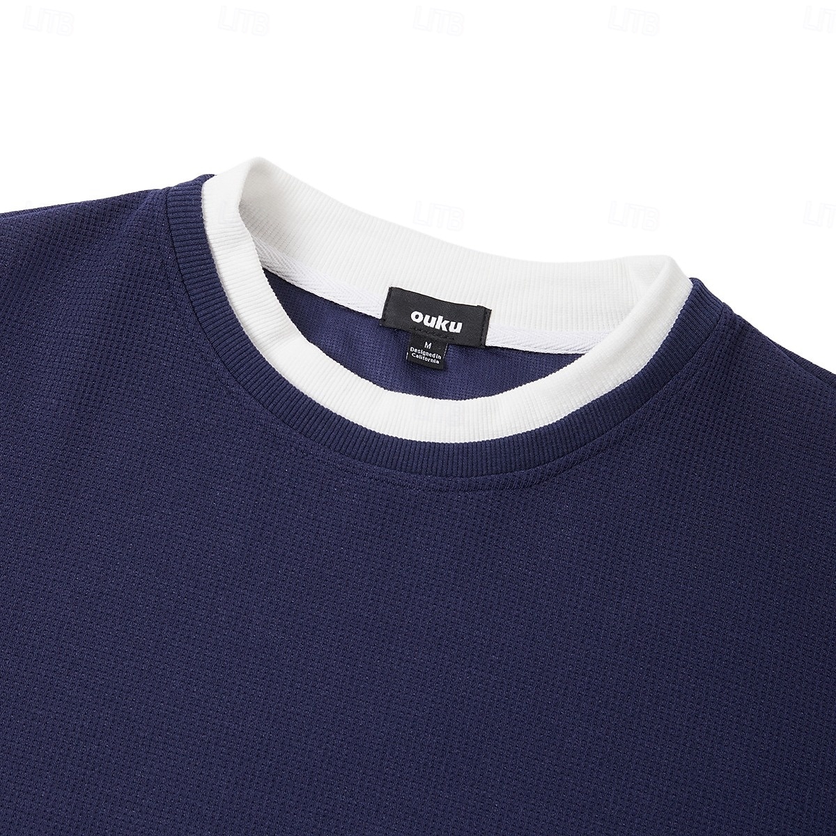 Per uomo Maglietta Waffle Felpa Pullover Maglietta Camicia a Maniche Lunghe Manica Lunga Girocollo Autunno Primavera & Autunno Semplice Moda Designer Essenziale Moda Finto due pezzi Vacanza del 2025 a $25.99 –P12