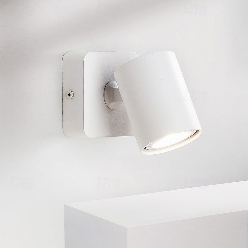 Simplicity Metal Wall Sconce 1 Light Bedside Bedroom Hotel Wall Lamp Creative Simple Indoor Lighting Fixture 85-265V 2026 - $41.99 –P4