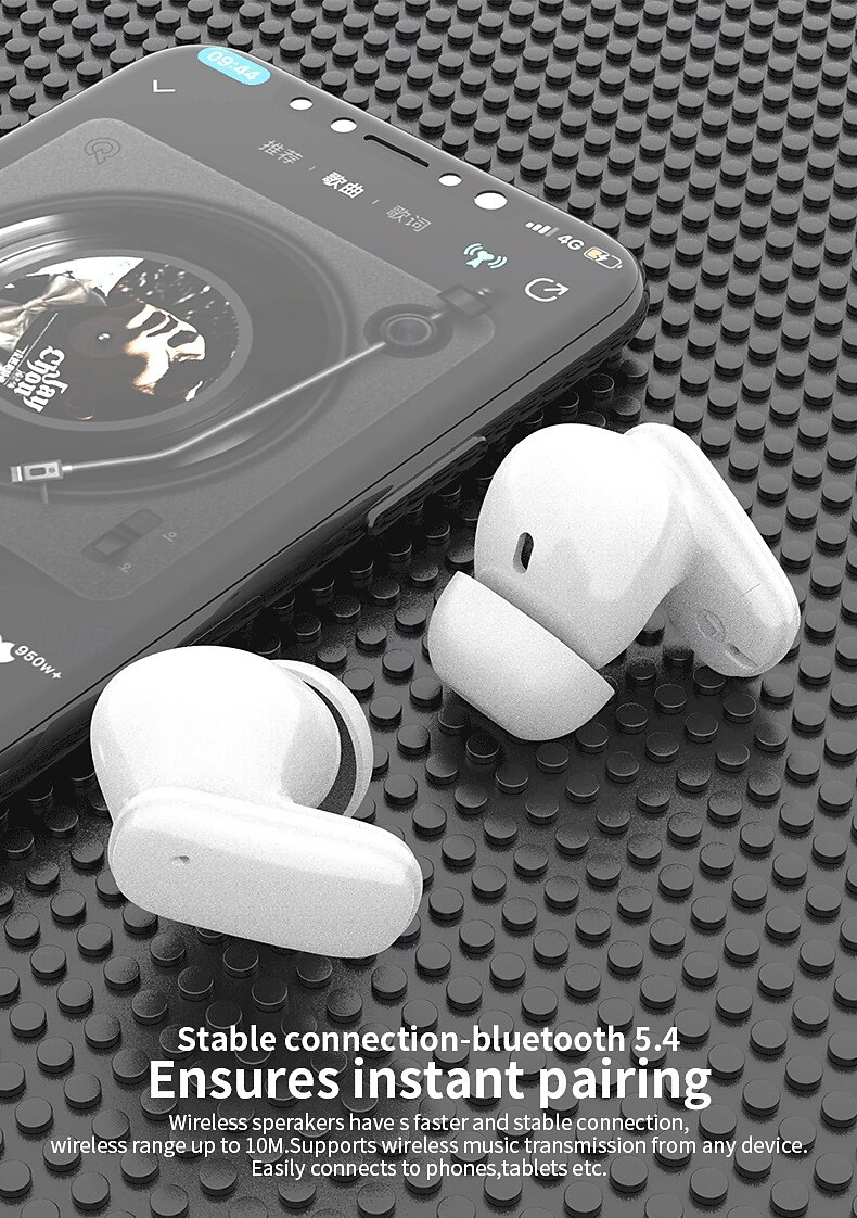 G06 True Wireless Headphones TWS Earbuds In Ear Bluetooth 5.3 Ergonomic Design Built-in Mic Long Battery Life for Apple Samsung Huawei Xiaomi MI  Fitness Camping / Hiking Running Mobile Phone Travel 2025 - $35.99 –P5
