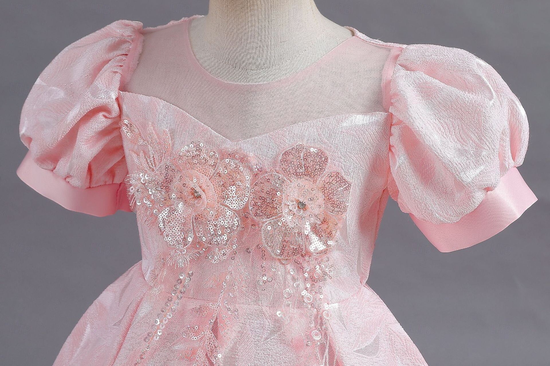 Săptămâna Cărții 2026 Regina Zăpezii Prințesă Zana Rochii Rochie de fete cu flori Rochii din tul Costum de carnaval Costume de film TV tematice for Fete Pentru copii Halloween Carnaval Mardi Gras 2026 - $10.99 –P4